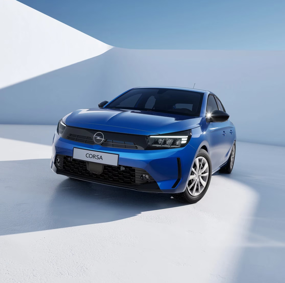 Opel Corsa Frontansicht mit markantem Design