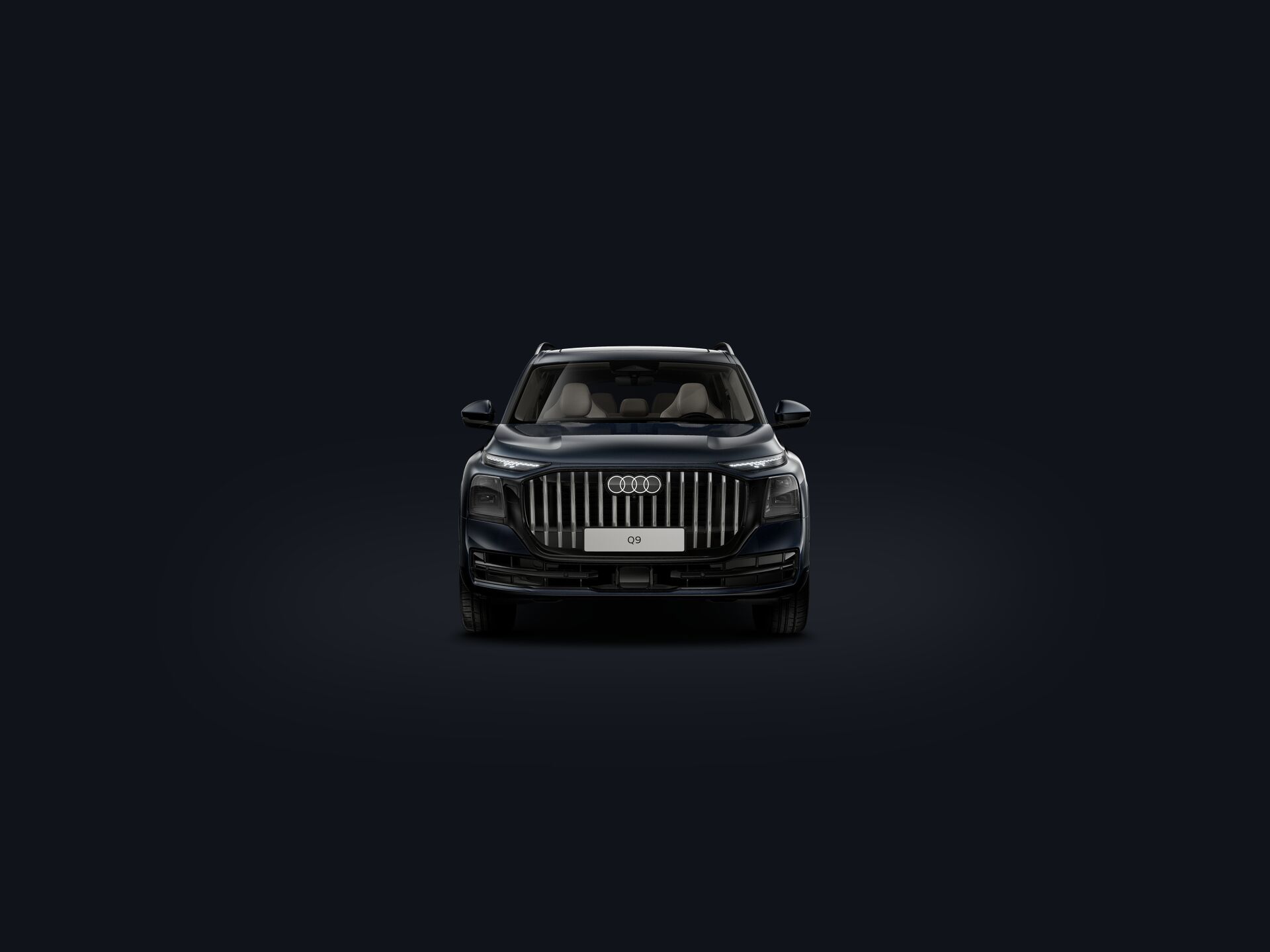 Audi Q9 in Frontansicht