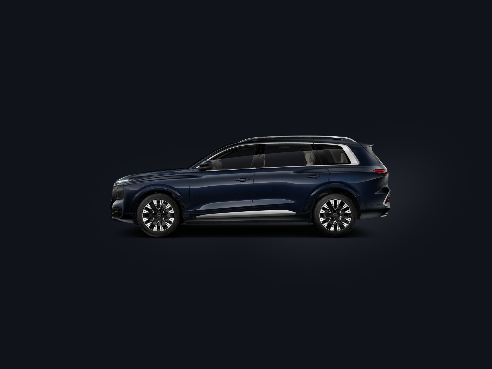 Audi Q9 in Seitenansicht