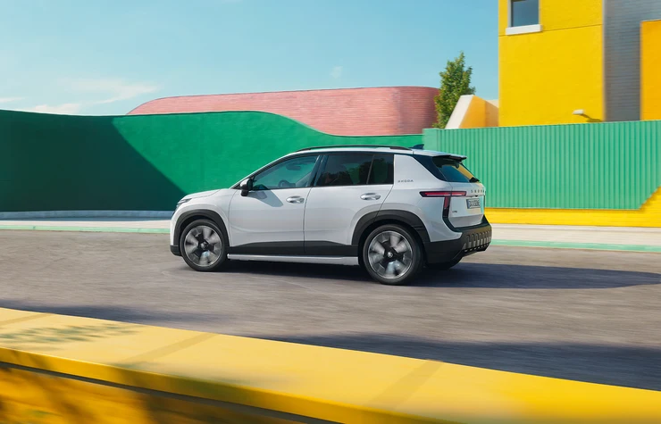 Škoda Epiq in Außenansicht