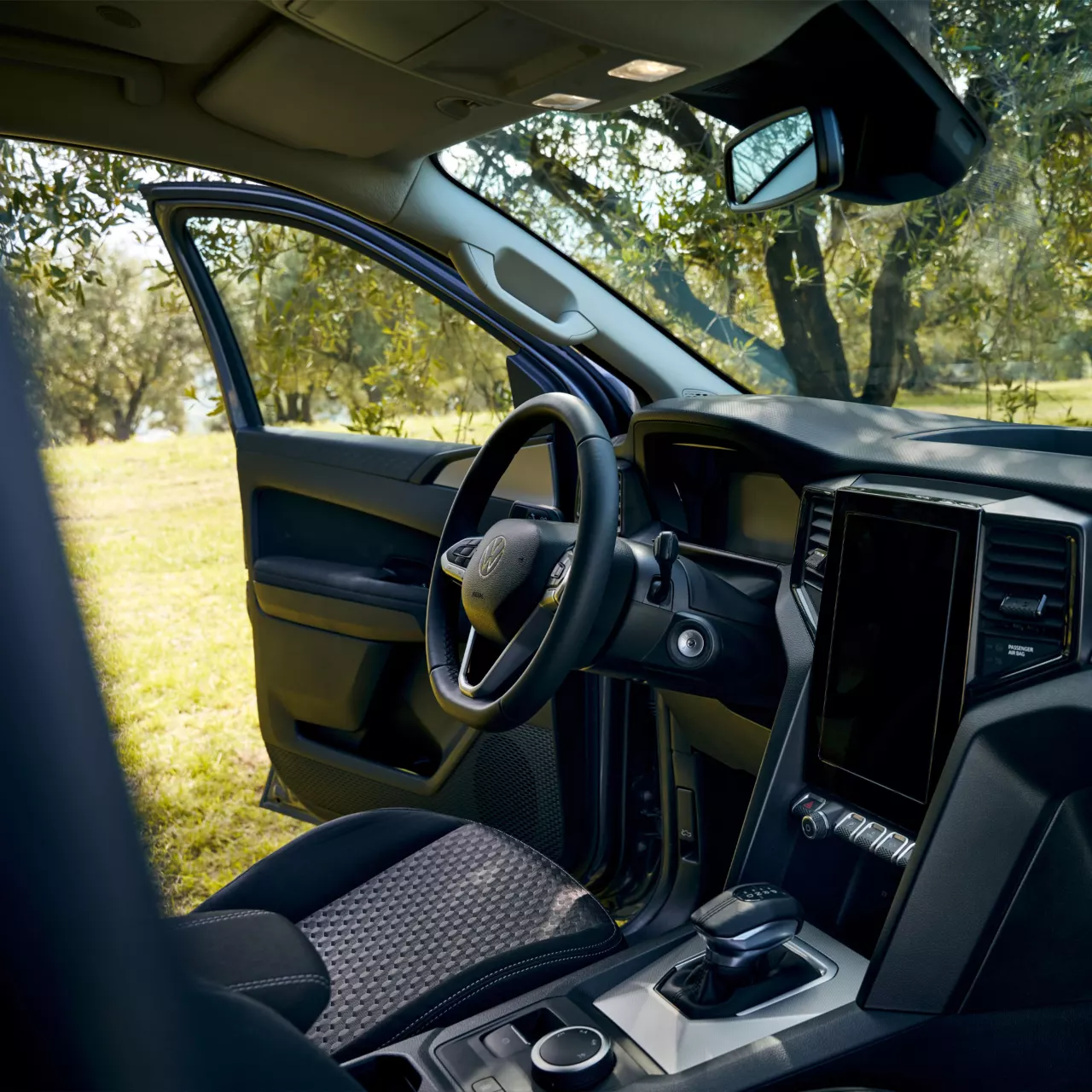 Innenraum des Volkswagen Amarok