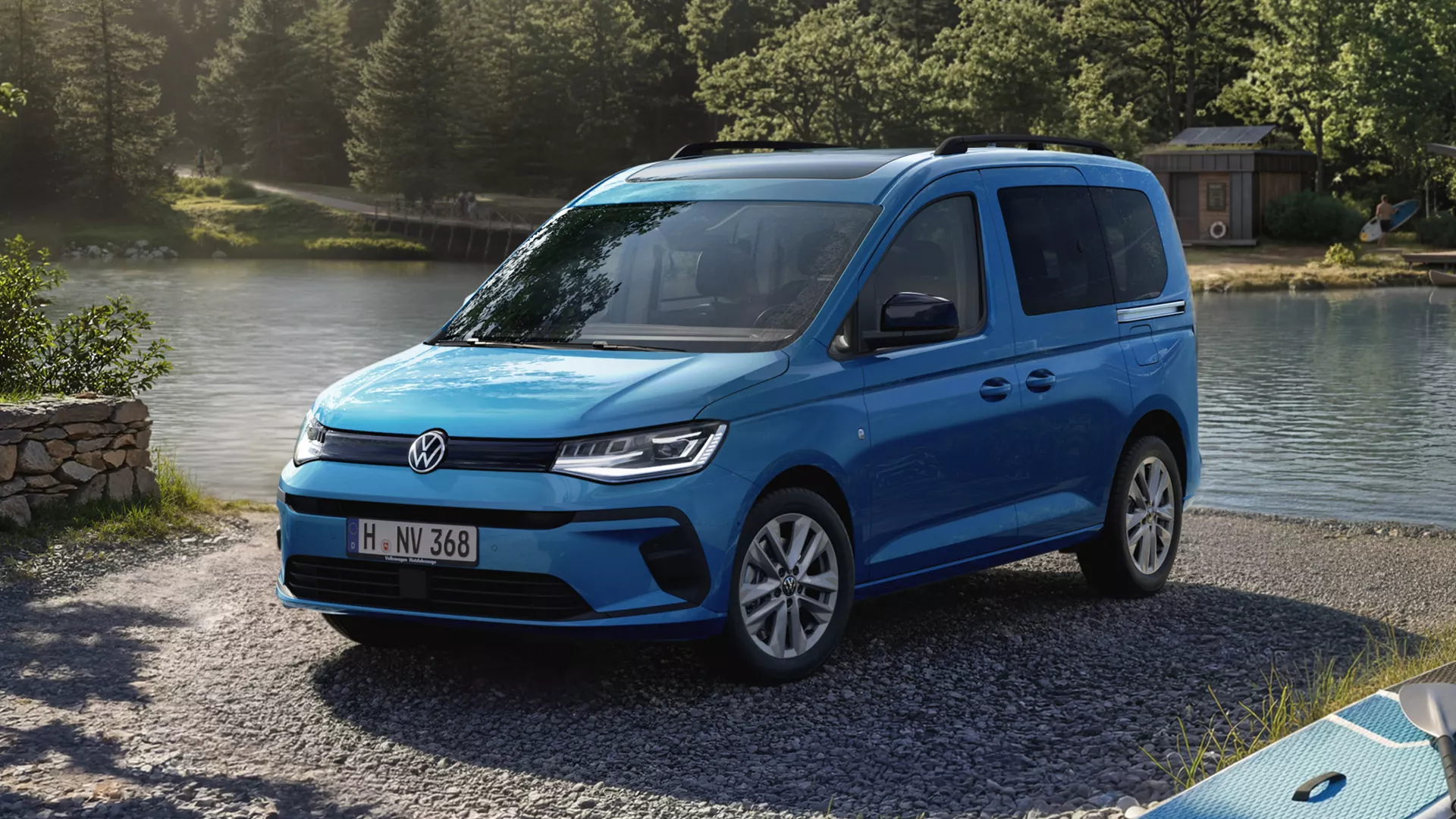 Volkswagen Caddy California in Frontansicht