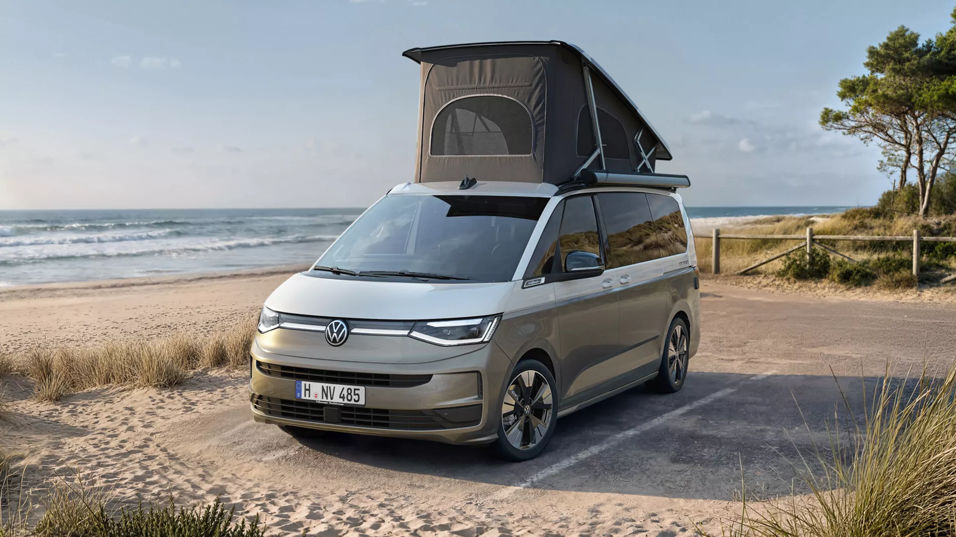 Der neue Volkswagen California in Außenansicht