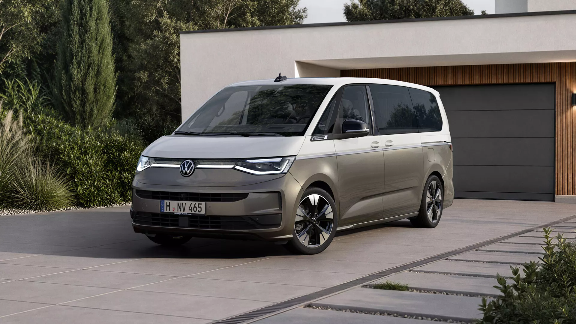 Volkswagen Multivan in einer modernen Modellansicht