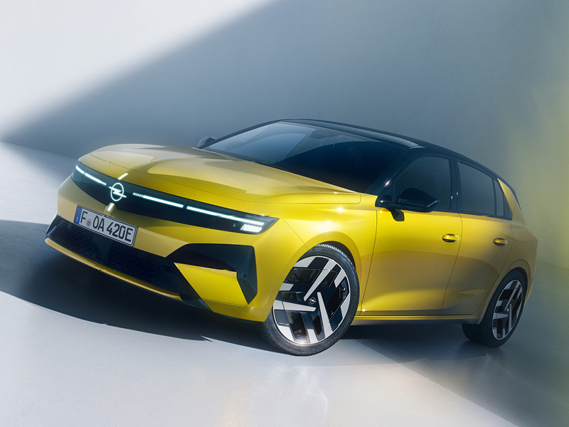 Opel Astra von vorne