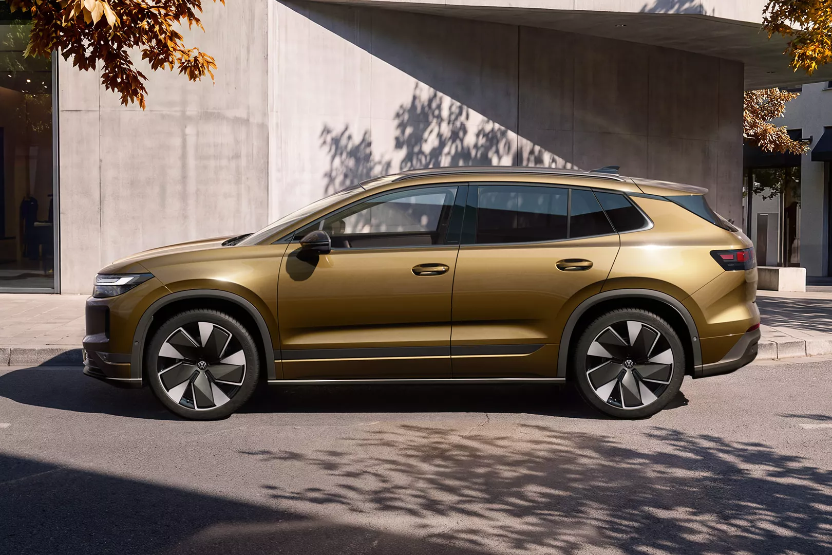 Volkswagen ID. Tiguan in der Seitenansicht